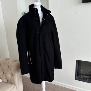Zara Black Trench Coat